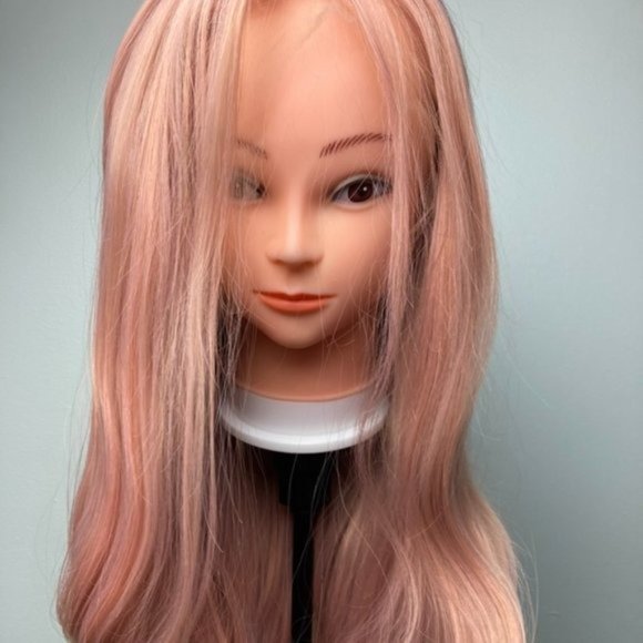 Pastel Pink Lace Wigs - Picture 7 of 8